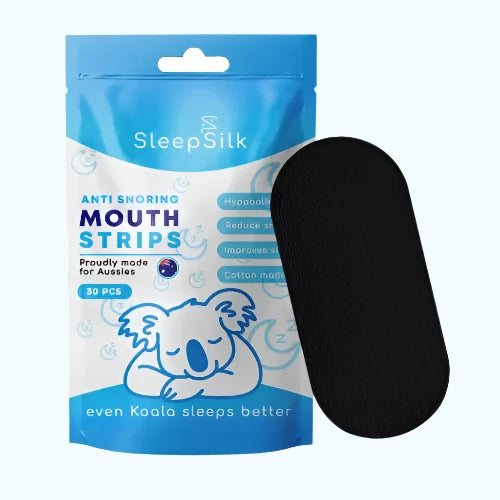 SleepSilk rayon sleep tape strips for nasal breathing during sleep